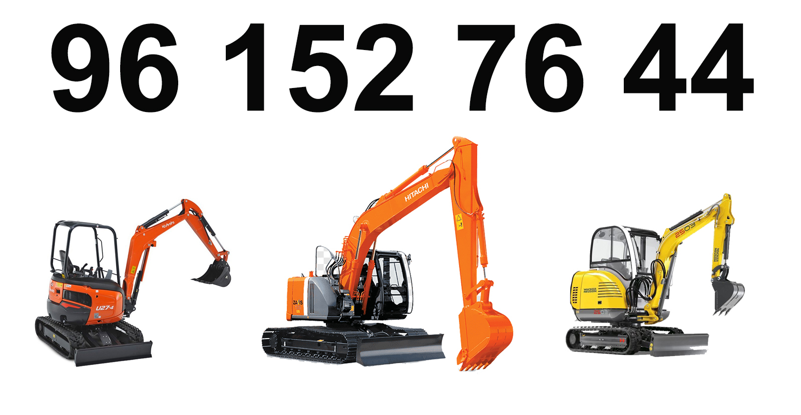 Mejores ofertas en alquiler Excavadora Grande Aielo De Malferit