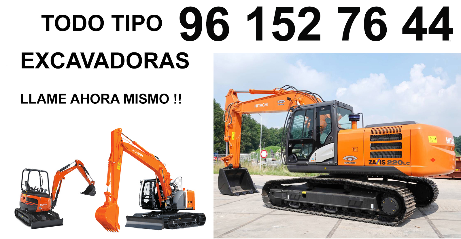 Alquiler Excavadora Grande Aielo De Malferit